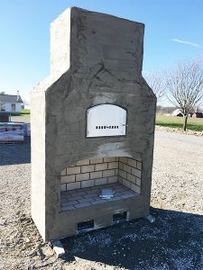 backyard brick oven