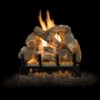 gas burning fireplace logs for outside