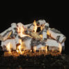 outdoor gas fireplace logs