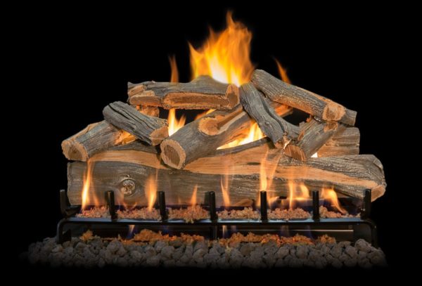 gas logs for outdoor fireplace