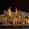 outdoor fireplace log set