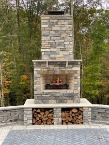 Round Grove Product outdoor fireplace