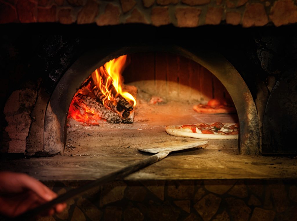 wood burning pizza ovens
